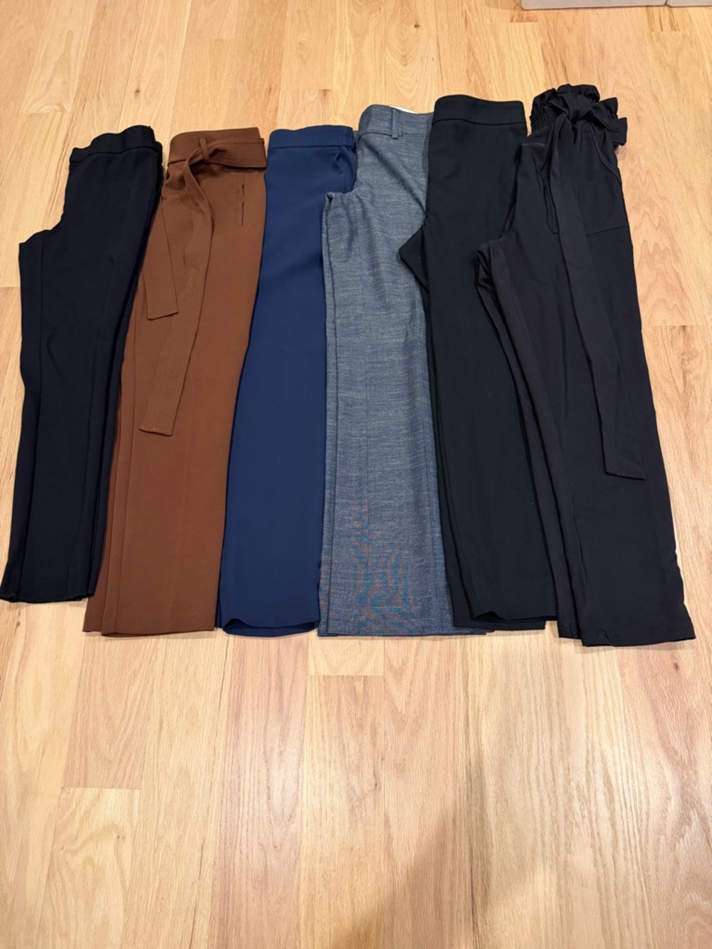 Women’s Classic Ponte Trousers – Black, Brown, Navy, Gray